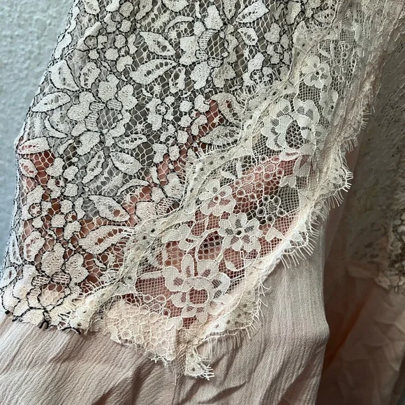 Free People Tell Tale Cutout Lace Tunic/mini dress - Picture 8 of 13